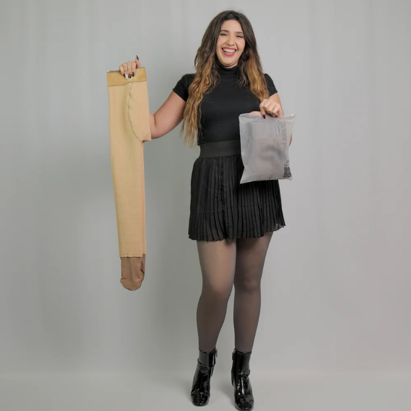 Collant Polaire Gainant (Effet Peau)